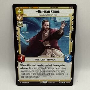 Obi-Wan Kenobi - Finding What Doesn't Exist-SWU06-Secrets of Power-Star Wars